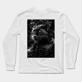 Black Panther vector Long Sleeve T-Shirt